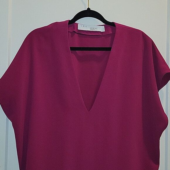 IRO Womens Recording Dress Fuschia Size XS 34 - Picture 9 of 10